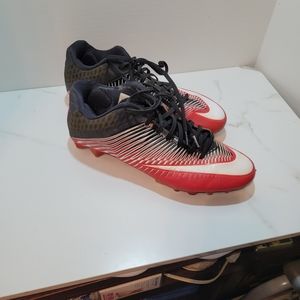 Nike pro cleats men's size 12 red
